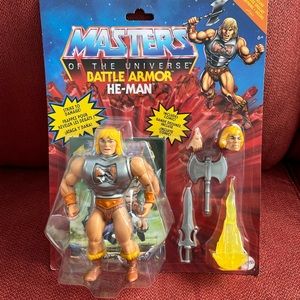 Masters of the Universe Origins He-Man - Battle Armor (Deluxe) New in Box